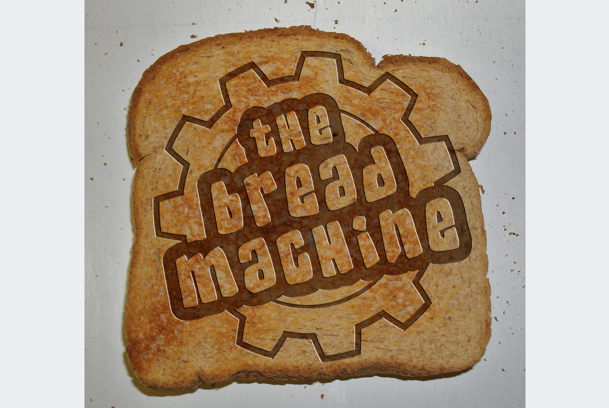 Logo on toast